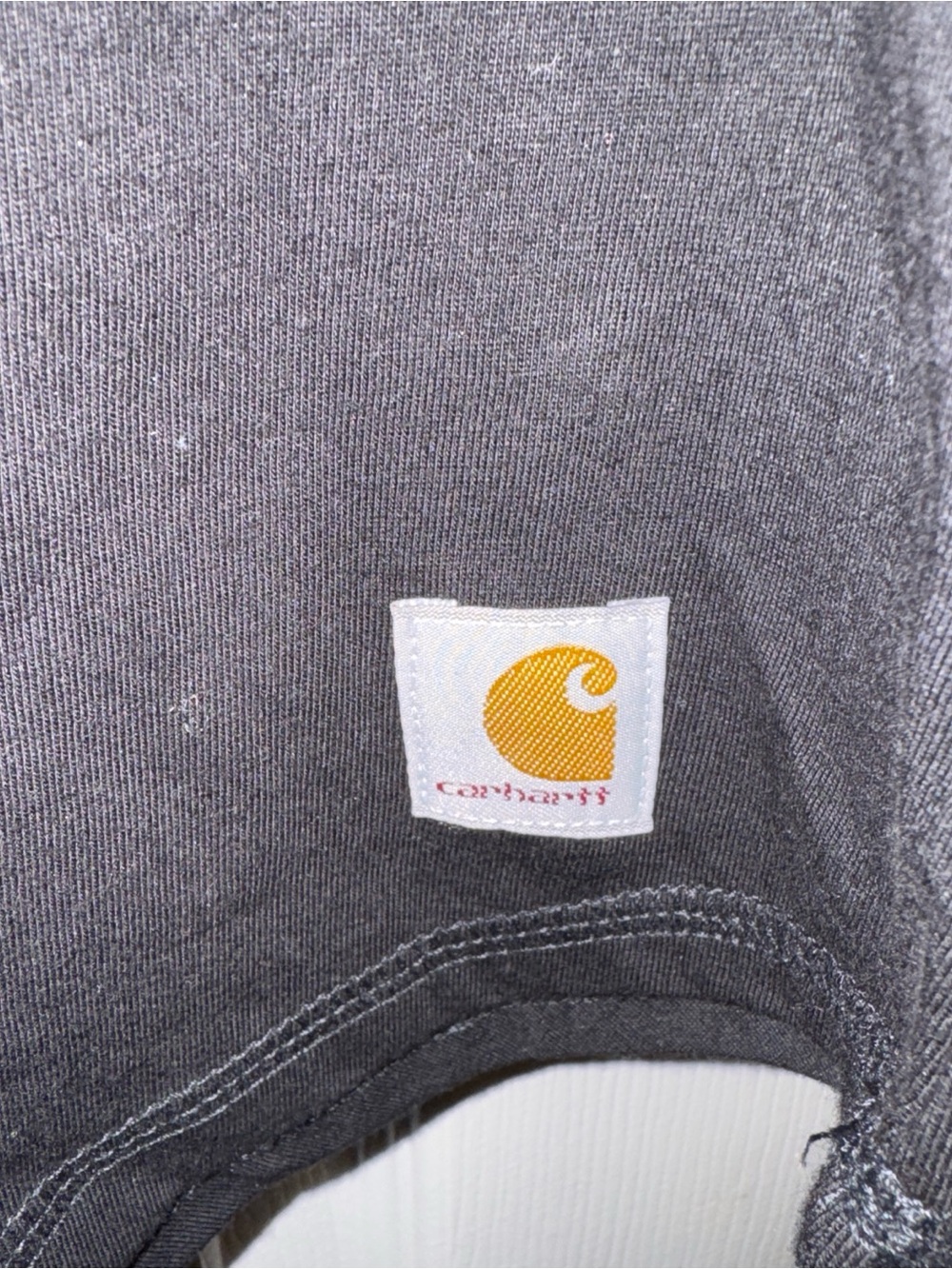 Carhartt Men’s Black Muscle Tee Tank Top - Picture 4 of 6